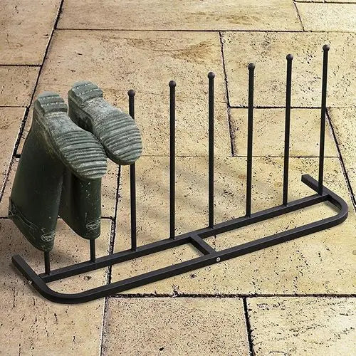 4 Pair Black Boot Shoe Welly Stand Storage Organizer - My Store