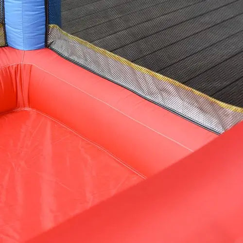 Bouncy Castle W/ Slide Pool 4 in 1 composition W/ Blower Multi-color - My Store