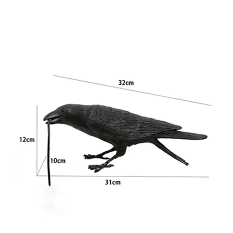 Resin Lucky Bird Crow Wall Lamp Table Lamp Night Light Bedroom Bedside Living Room Wall Lamp Home Decoration(Free Bulb)