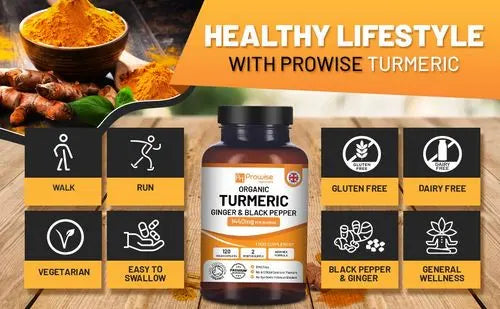 Turmeric Curcumin 1440mg with Black Pepper & Ginger - My Store