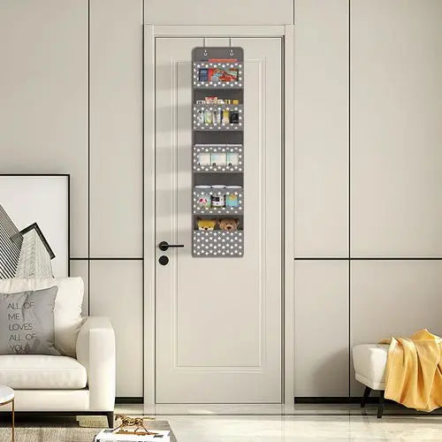 VINSANI 5TIER DGREY HANGING ORGANISER 1010283 - My Store