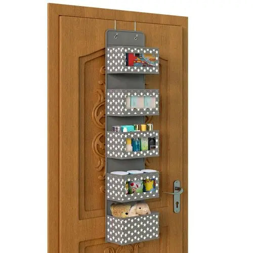 VINSANI 5TIER DGREY HANGING ORGANISER 1010283 - My Store