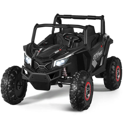 12V Electric Car with Music Remote Control and 2 Seats for Kids