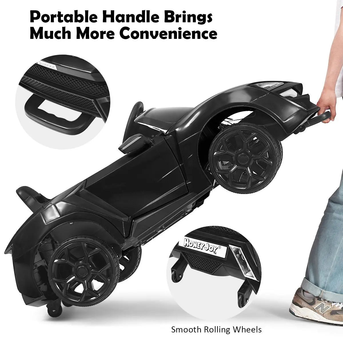 12V Electric Kids Car Wth 2.4G Remote Control and Spring Suspension