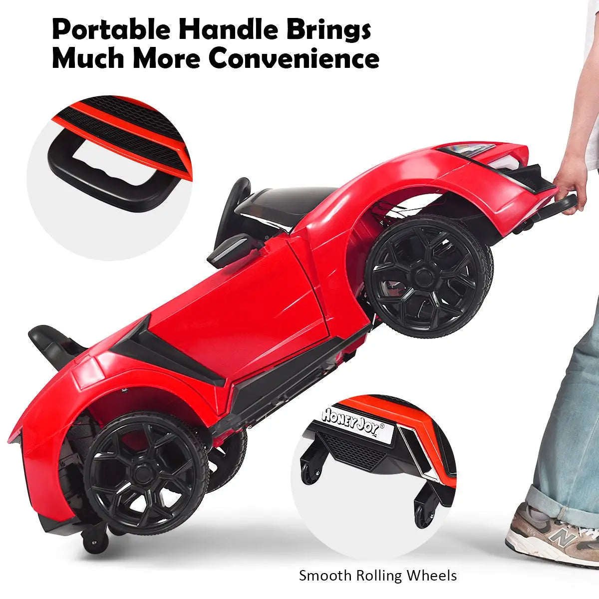 12V Electric Kids Car Wth 2.4G Remote Control and Spring Suspension