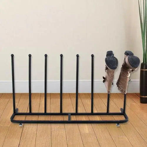 4 Pair Black Boot Shoe Welly Stand Storage Organizer - My Store