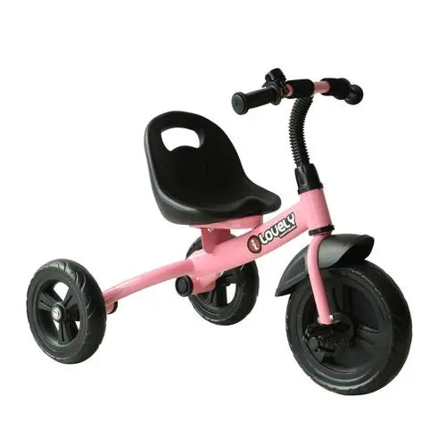 Baby Kids Children Toddler Tricycle Ride on Trike W/ 3 Wheels Pink HOMCOM - My Store
