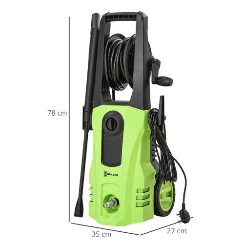 DURHAND Portable Power Washer 1800W, 150 Bar, 510 L/h for Garden, Car, Furniture - My Store