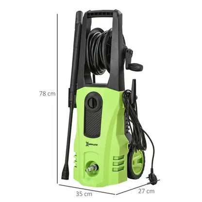 DURHAND Portable Power Washer 1800W, 150 Bar, 510 L/h for Garden, Car, Furniture - My Store