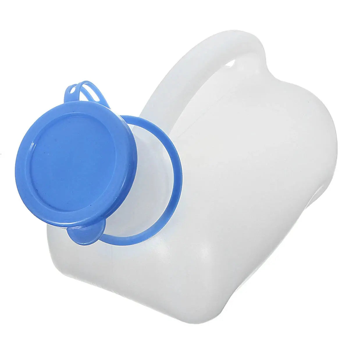 Ipree™ 1000Ml Female Male Portable Mobile Urinal Mini Plastic Toilet with Cover Travel Camping - My Store