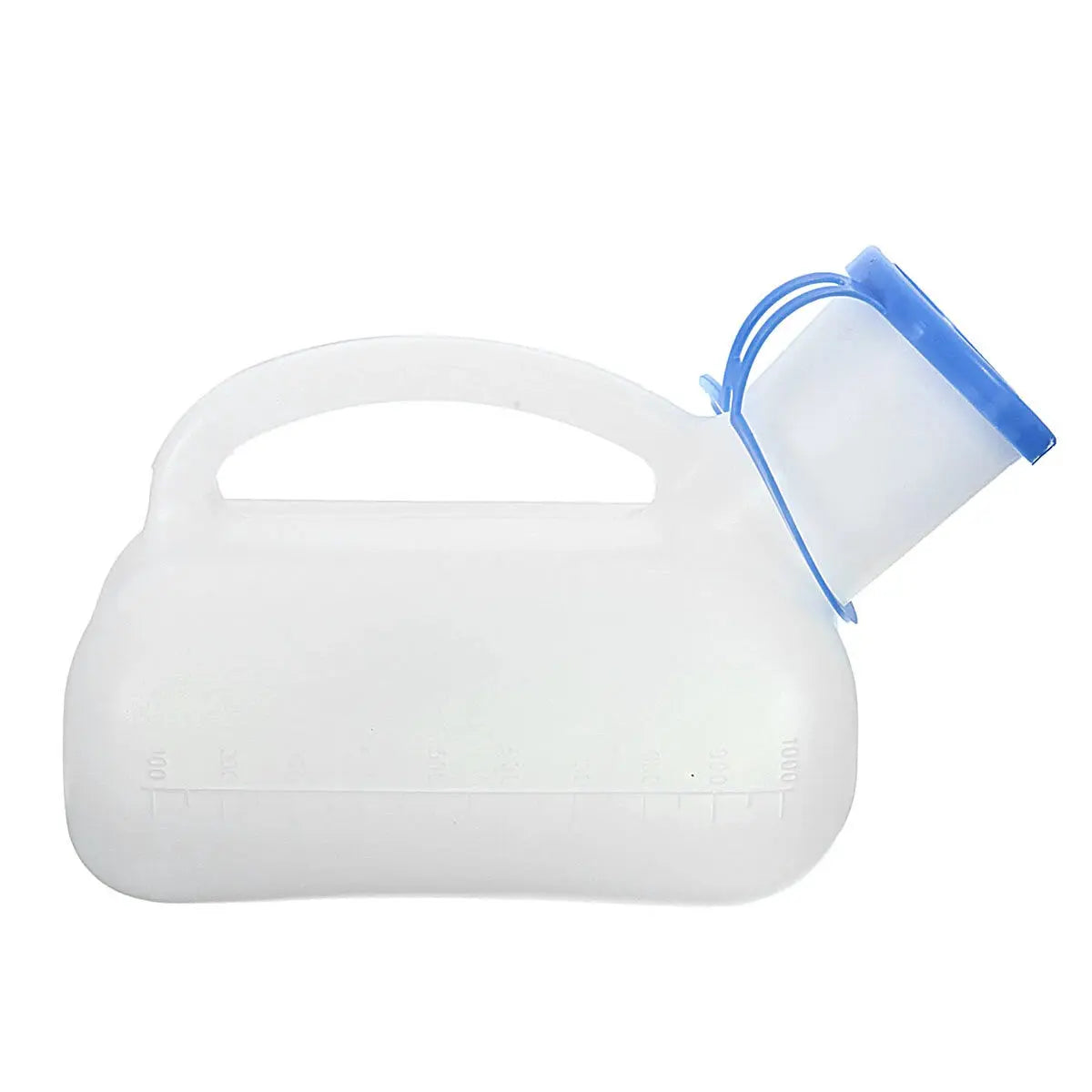 Ipree™ 1000Ml Female Male Portable Mobile Urinal Mini Plastic Toilet with Cover Travel Camping - My Store