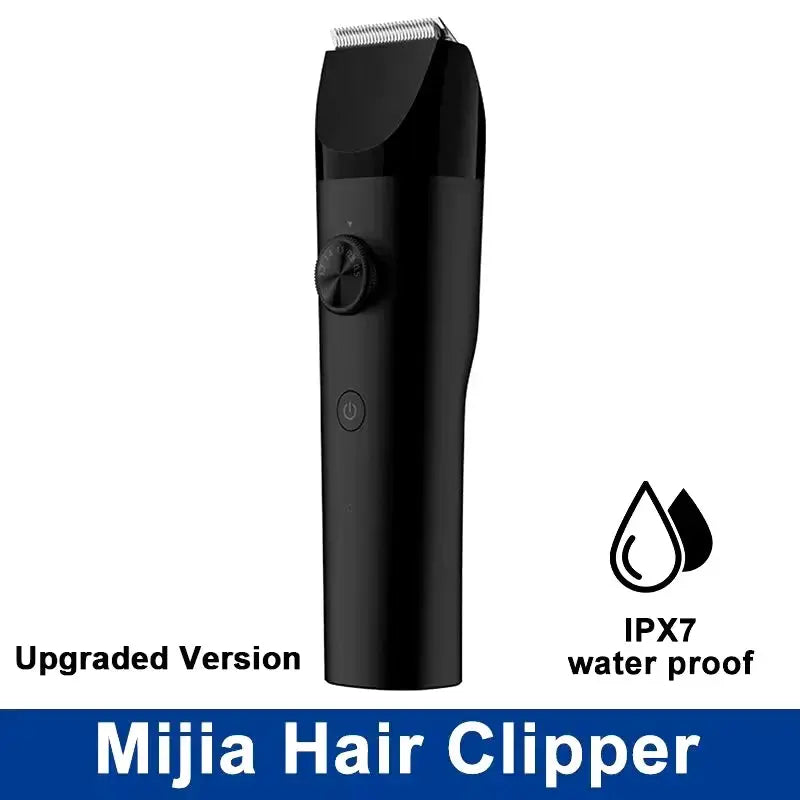 MIJIA Hair Trimmer Machine Hair Clipper1/2 IPX7 Waterproof Professional Cordless Men Electric Hair Cutting Barber Trimmer - My Store