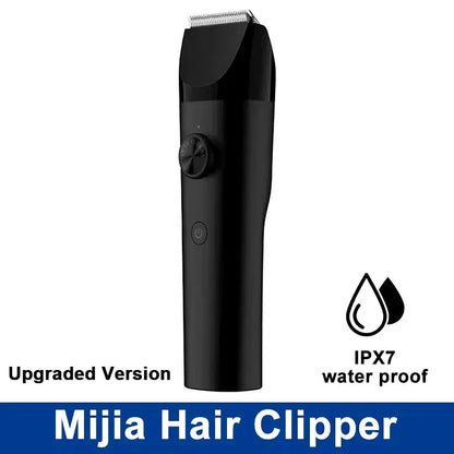 MIJIA Hair Trimmer Machine Hair Clipper1/2 IPX7 Waterproof Professional Cordless Men Electric Hair Cutting Barber Trimmer - My Store