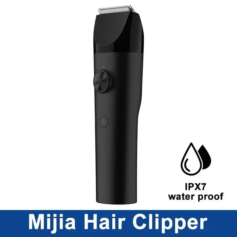 MIJIA Hair Trimmer Machine Hair Clipper1/2 IPX7 Waterproof Professional Cordless Men Electric Hair Cutting Barber Trimmer - My Store
