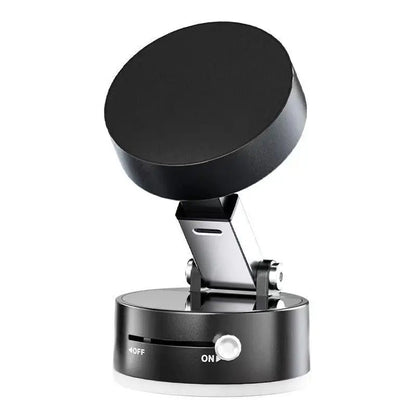 Magnetic Phone Holder Stand, Adjustable & Foldable, Strong Suction Cup, Vacuum Adsorption, Portable Multifunctional Mobile Phone Stand for Car & Multi-Scene Use Vacuum Magnetic