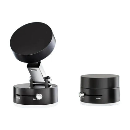 Magnetic Phone Holder Stand, Adjustable & Foldable, Strong Suction Cup, Vacuum Adsorption, Portable Multifunctional Mobile Phone Stand for Car & Multi-Scene Use Vacuum Magnetic