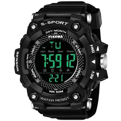 Piaoma Mens Digital water proof watch assorted Model & Colours varied - My Store