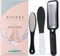 Professional Foot Files for Hard Skin - Premium 3 in 1 Pedicure Foot File, Scrubber and Foot Scraper for Soft & Smooth Heels