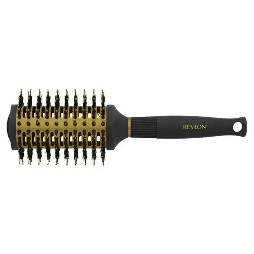 Revlon Ionic Ceramic Smooth Waves Large Round Barrel Blow Dry Hair Brush Nano Anti Bacterial Technology - My Store