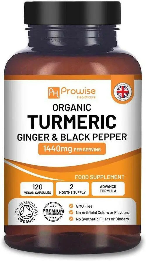 Turmeric Curcumin 1440mg with Black Pepper & Ginger - My Store