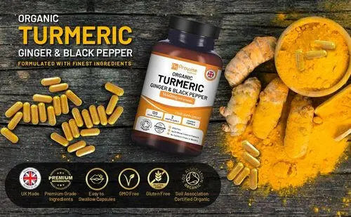 Turmeric Curcumin 1440mg with Black Pepper & Ginger - My Store