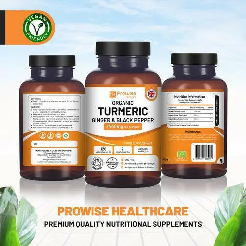 Turmeric Curcumin 1440mg with Black Pepper & Ginger - My Store