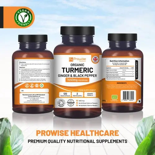 Turmeric Curcumin 1440mg with Black Pepper & Ginger - My Store