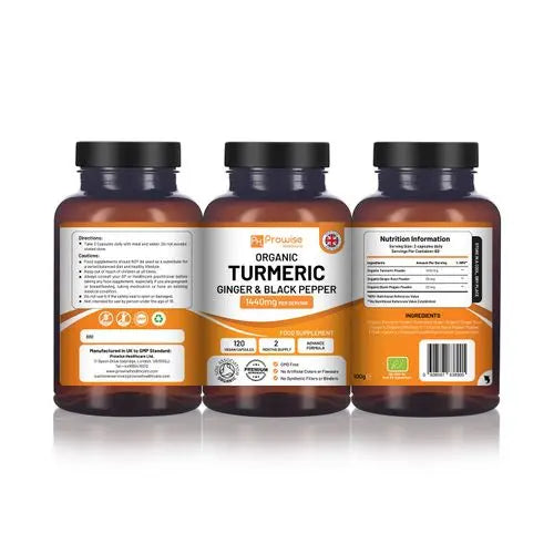 Turmeric Curcumin 1440mg with Black Pepper & Ginger - My Store