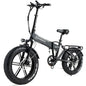 [UK Direct]  XWLX09 10Ah 48V 500W 20 Inches Moped Electric Bike Smart Folding Bike 80-90Km Mileage Max Load 150-180Kg
