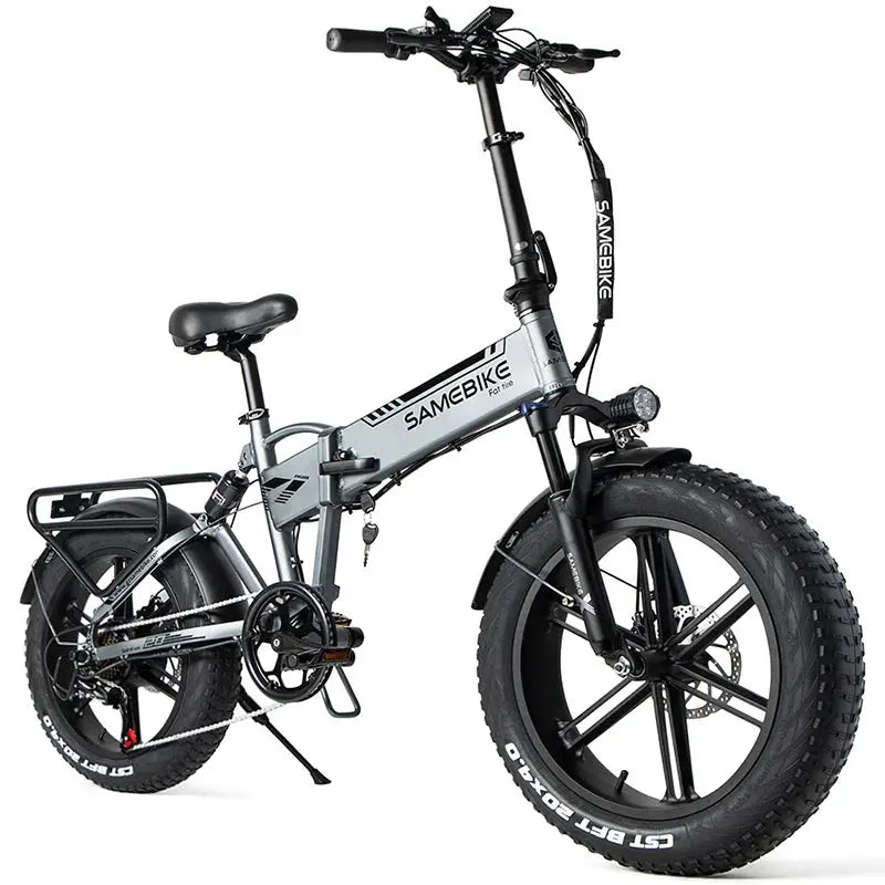 [UK Direct]  XWLX09 10Ah 48V 500W 20 Inches Moped Electric Bike Smart Folding Bike 80-90Km Mileage Max Load 150-180Kg