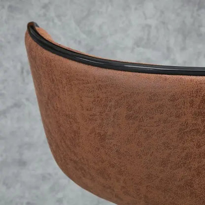 Vintage Bar Stool Set of 2 Microfiber Cloth Adjustable Height Armless Chairs - My Store
